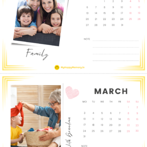 Photo Calendar 2025 - Family